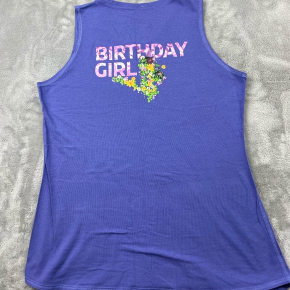 Raw Threads Disney Rapunzal Athletics Run Sleeveless Tank Top Women's M - Picture 7 of 8